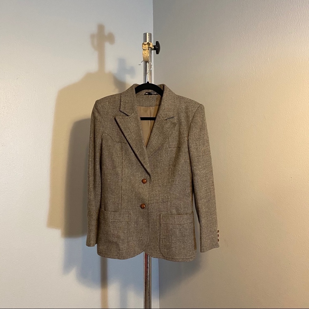 Vintage Peabody House Wool Tweed Riding Blazer